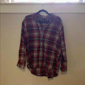 Madewell Size Medium Oversized Flannel